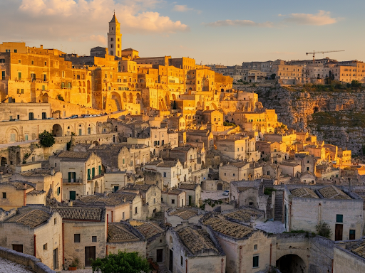 マテーラ (Matera)の街並み