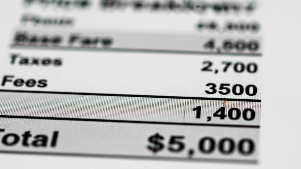 【試算】ビジネスクラス料金、本当にかかる費用の内訳