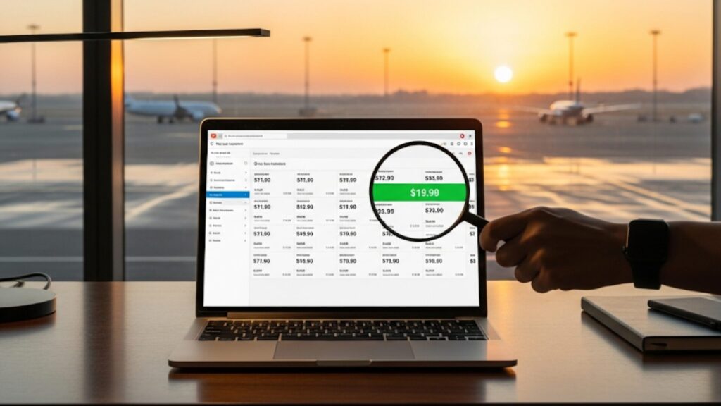 一番安いチケットを見つけるための探し方