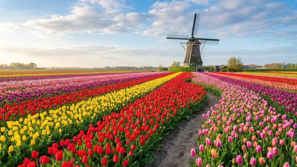 季節による変動リスク(チューリップ時期は+1日)