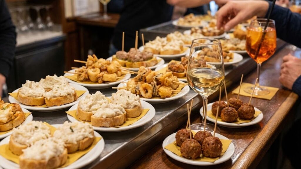 【食事】レストランに時間をかけない「バーカロ」という賢い選択