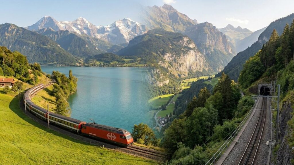 インターラーケンからツェルマットへの行き方とルート