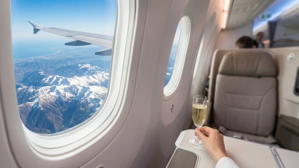 飛行機は直行便利用で最短の所要時間を実現