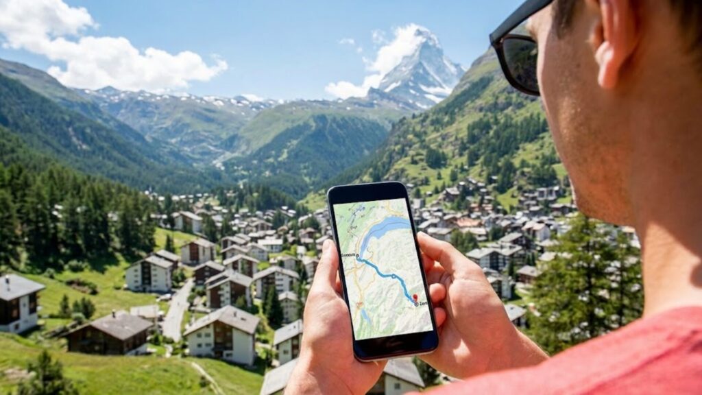 ジュネーブからツェルマットへの移動詳細