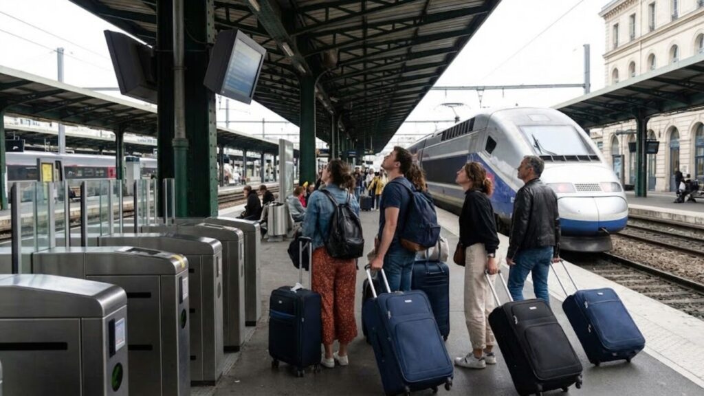 当日の改札方法と乗り遅れた時の対応