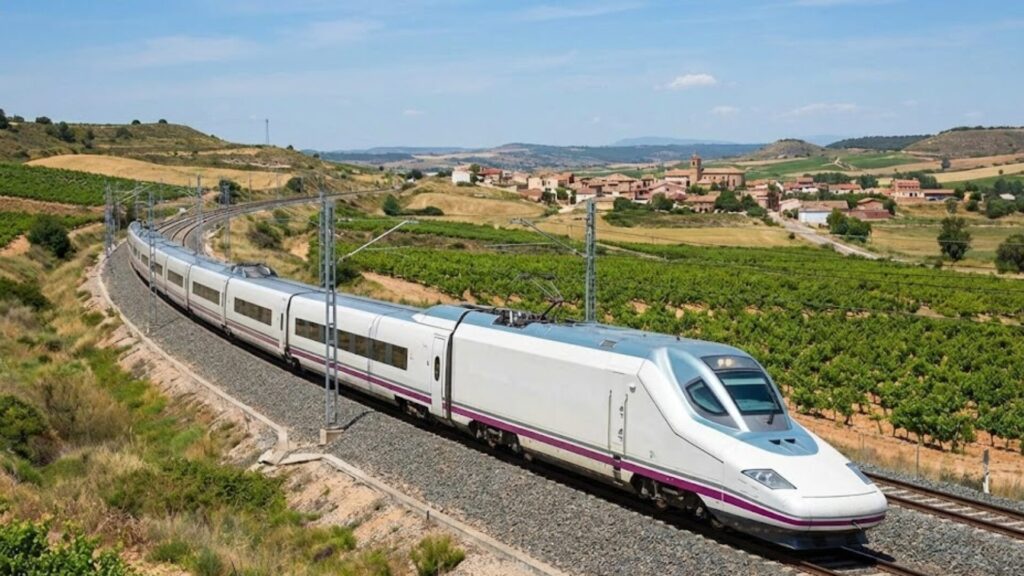 鉄道のRENFEは直通か乗り換えかを確認