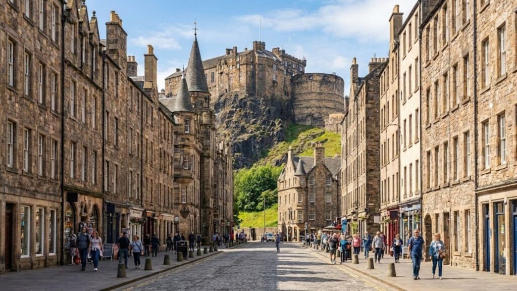 ロンドンからエディンバラを日帰りで楽しむ観光モデルコース