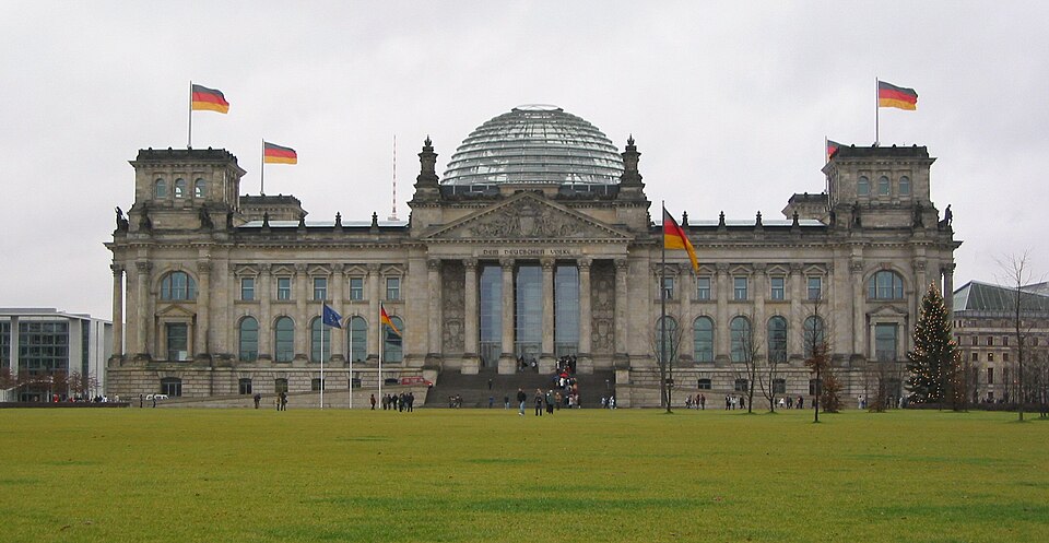 ベルリンのドイツ連邦議会議事堂